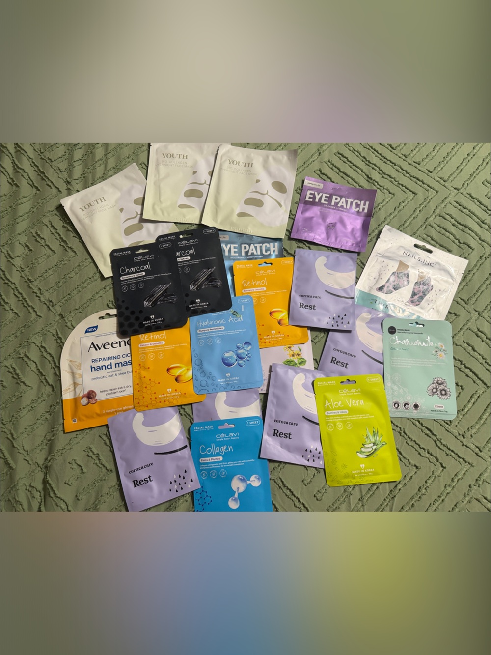 Assorted Skin Care Masks